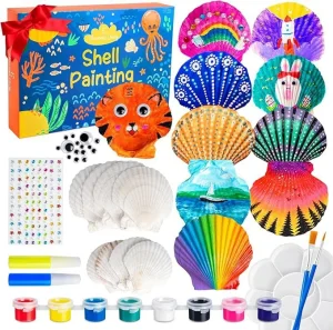 Children's Painting Set Handmade Crafts Graffiti DIY Set Creative Activity Toy Ages 7-14 Color Box Packaging