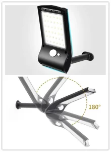 Luces de Gutter Solar para Pared
