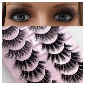 3d 100% Real Mink Eyelashes Already Lashes Wholesale in Case Vendors for Mink Eyelashes