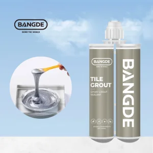 Non Shrink Brilliant Glossy Shine Waterproof Ceramic Epoxy Resin Tile Grout Sealer Sealant