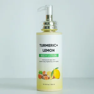 OEM ODM Vegan Lemon Turmeric Body Lotion