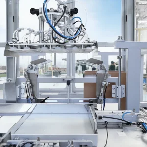 GMP-Certified Robotic Packaging Line for Over-The-Counter Pharmaceutical Cartons
