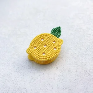 Hair Clips Solid Sophisticated Customized Processes Charms Jewelry Wholesale Travel Lemon Acetate Hair Clips for Women Luxury