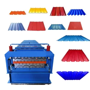 Máquina para fabricar tejas de metal de doble capa de buena calidad