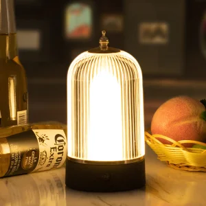 Cross-border Hot-selling Modern LED Hotel Bar Restaurant Lounge Table Lamp with Night Light Simple Design and Customizable Logo