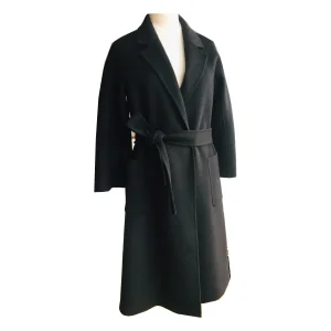 Women's Black Wool Coat
