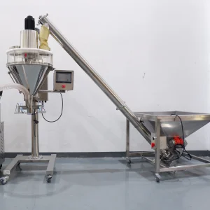 100g 500g 1000g 2000g Screw Auger Filler Dosing Dispenser Dry Fine Spice Coffee Flour Powder Packing Filling Machine