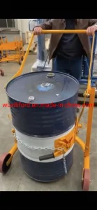 China Manufacturer 300kg Mechanical Hand Drum Handlers Drum Lifter HD80A