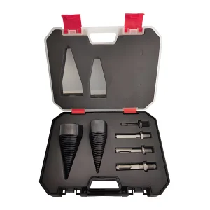 6-Piece Hand Operated OEM Detachable Log Splitter Drill Bit Set Heavy-Duty Carbon Steel Screwdriver Bit Driver