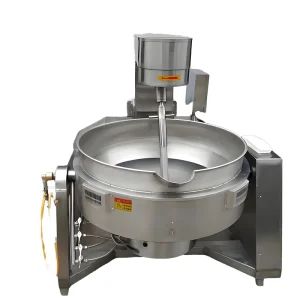 Electric Heating Automatic Planetary Wok Stainless Steel Thermal Oil Frying Pan for Frying Flour and Spicy Mushroom