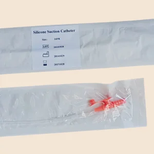 Medical Supply Sterile Silicone Suction Catheter Size Fr16