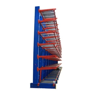 China Adjustable Single Side Warehouse Heavy Duty Cantilever Racking Systems