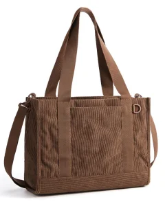 Bolsa hobo de corduroy vintage