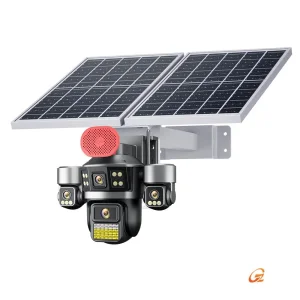 4G solar powered CCTV camera 2MP HD night vision IP66 cloud storage