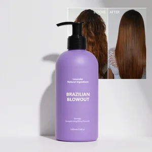 Keratin Hair Treatment Professional Organic Keratin Hair Straightening Cream 12% Pure Brazilian Keratin Smoothing Keratina