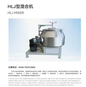 Reliable Powder Mixing Equipment for Enhanced Electrostatic Coating Applications