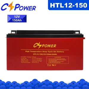 Cspower 12V150ah High-Temp-Deep-Cycle-Gel-Battery for Solar/Golf Cart/Washing Machines Vs Ritar Battery