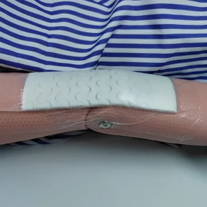 Facilitate Patient Pain Surgical Disposable Medical Silicone Post-Operation Dressing for Leg Ulcers