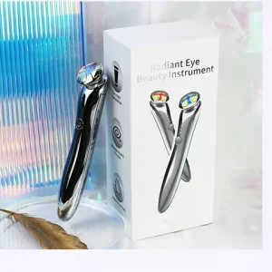 Home Use Rechargeable Facial Eye Lifting Beauty Device Hand-Held Microcurrent Facial Massager for Dark Circles