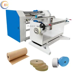 Corrugated Board Kraft Paper Rewind &amp; Slitting Machine Medical Gauze Cutting and Rewinding Machine