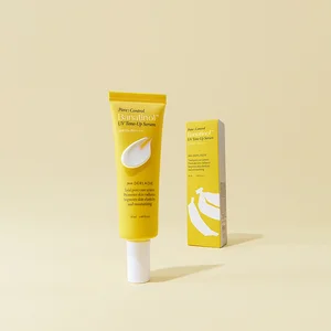 Natural Lightweight UV Fluid Sunscreen Pore Minimizing Tone up Serum