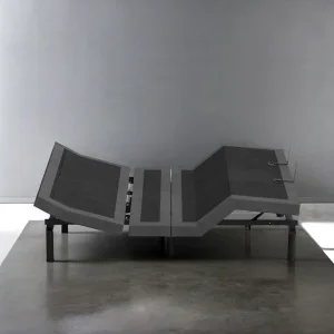 Home Furniture Split King Size Electric Adjustable Bed Frame Adult Remote Control Massage Bed