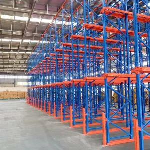 Metal Shelves Stackable Heavy Duty Rack Steel Drive in Pallet Racks for Industrial Warehouse Storage Equipment