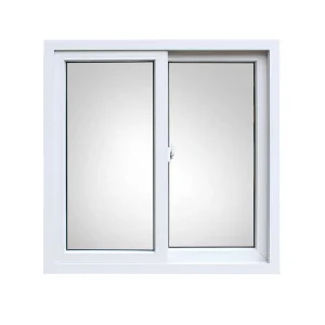 New Arrivals White Frame UPVC Tempered Glass Sliding Window Double Glass 10 Foot Bay Window for Living Room