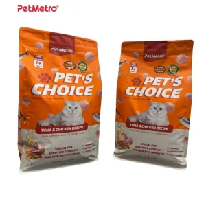 Comida seca para gatos funcional con nutrición de carne real