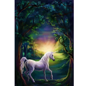 White Horse Portrait