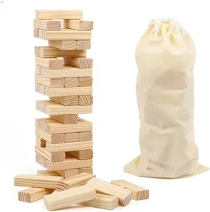 Classic Block Stacking Game for Kids