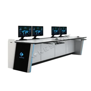 High-End Office Furniture Height Adjustable Desk Network Operations Center Console
