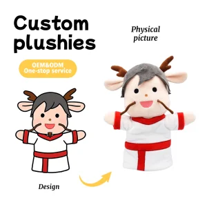 Custom Plush Hand Puppet Educational Toy
