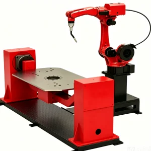 Collaborative Welding Robot Arm PLC Interlock Welding Positioner Synchronous Rotation GWelding Cobot Workstation