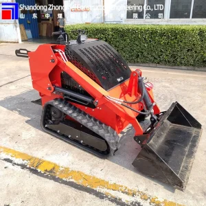 Factory-Direct Mini Skid Steer Loader for Construction Material Handling, Roadwork Leveling and Agricultural Support with Backhoe Loader and Wheel Loader Functi