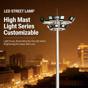 Powerful LED High Mast Light for Outdoor Illumination Needs