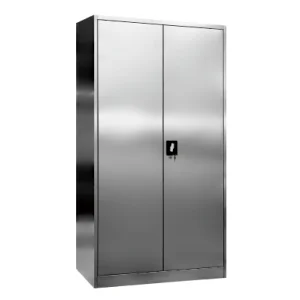 Gabinete de acero inoxidable de almacenamiento alto premium, mueble médico, mobiliario hospitalario