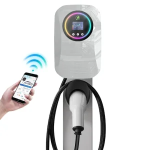 22kw Type2 EV Charger Wallbox 3-Phase Ocpp 1.6 Commercial Charging Station for Charging Network Operation