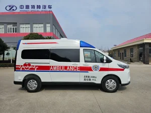 Durable Rust and Corrosion Resistant Transit Ambulance for Emergency Medical Assistance
