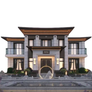 Prefabricated House Villas - Luxury Durable &amp; Efficient Homes with 3 Bedrooms