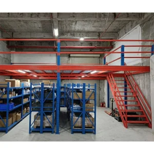 Customized Steel Mezzanine Floor Industrial Racking Solution