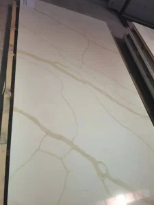 Calacatta Quartz Stone Wholesale Solid Surface Customized Kitchen Countertops