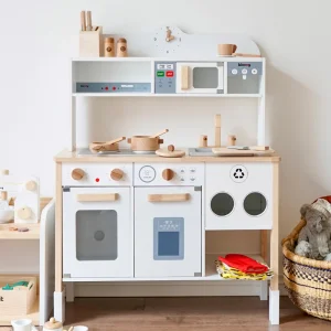 Wooden Kitchen Pretend Cooking Toy
