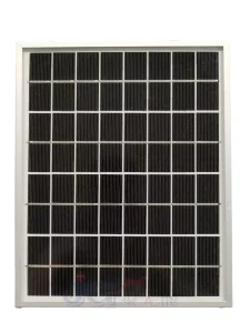High-Efficiency 30W Monocrystalline Solar Panel for Outdoor Use
