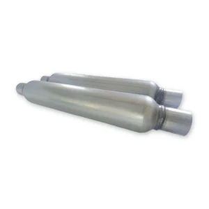 Jinwo Universal Customized Galvanized Steel Muffler 2.5" X 18" 1.5mm Thickness Smooth Finish with 2-Year Warranty
