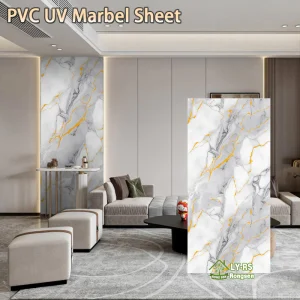 China Self-Adhesive Gold UV Marble Wall Sticker Manufacturers