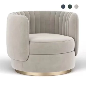 Modern Comfortable Swivel Accent Chair