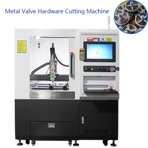 High Precision Mini Thin Metal Hardware Valve Sheet Laser Cutting Equipment