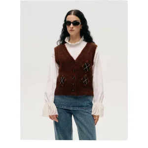 Colete de mohair