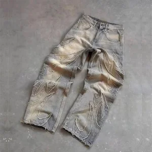 Custom Vintage Wide Leg Pants